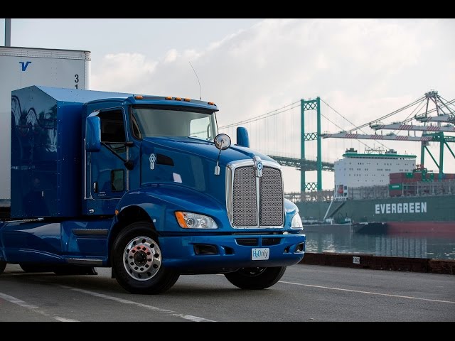 Toyota Reveals New Zero Emission Hydrogen Fuel Cell Truck at the Port of Los Angeles