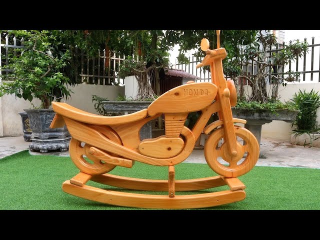 Extremely Creative Ideas-Make a Honda Car for Your Child Beautiful-Art of Wood Motorcycle Processing