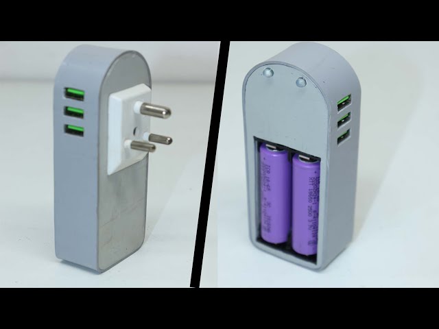 DIY Two-in-One Charger: Power Up Your Mobile and Lithium Battery with One Simple Gadget!