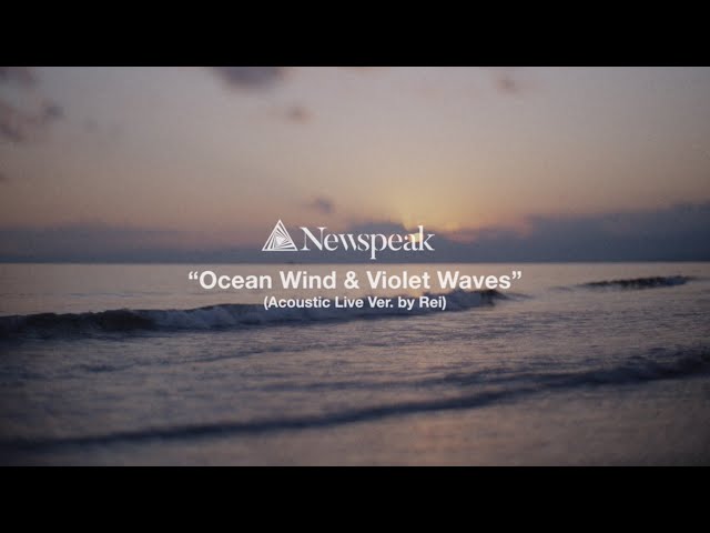 Newspeak - Ocean Wind & Violet Waves (Acoustic Live Ver. by Rei)