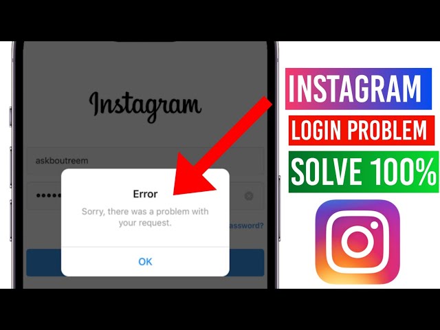 😥 instagram login there was a problem with your request | instagram login problem solve | Instagram