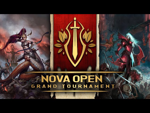 Nova Open Round 3: Daughters of Khaine vs Soulblight Gravelords