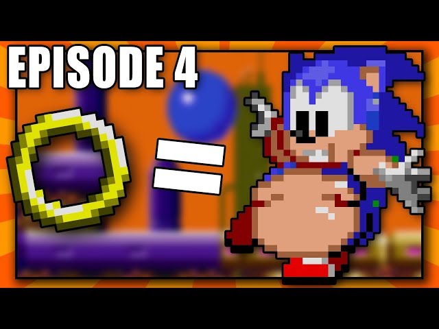 Sonic, but rings make him FAT! - Episode 4 (Hilarious Rom Hack)