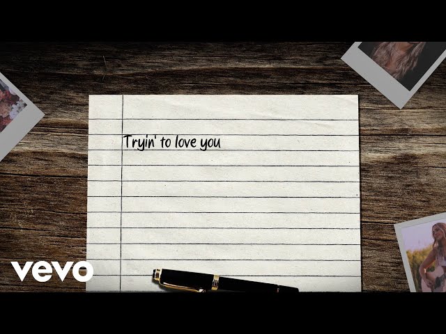 Ashley Cooke - tryin’ to love you (Official Lyric Video)