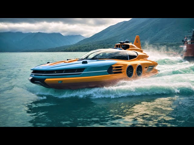 Crazy Water Vehicles of The Next Level