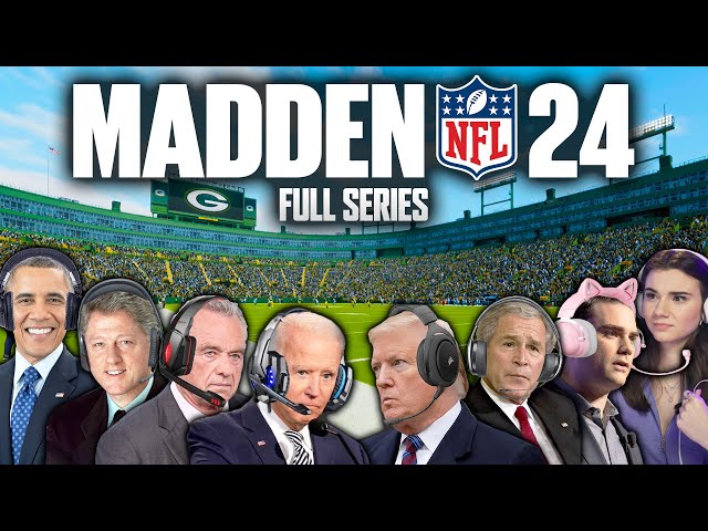 US Presidents Play Madden 24 (FULL SERIES)