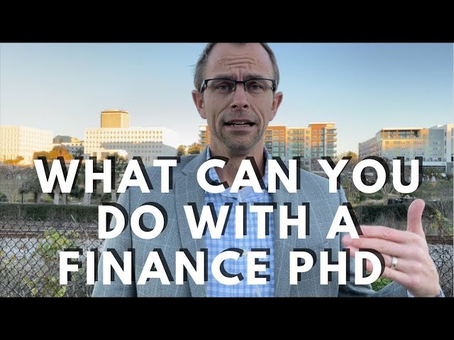 Unconventional Career Paths For Finance PhDs!