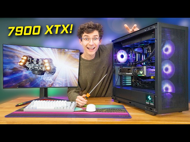The NO NONSENSE Gaming PC Build 2024! 😲 RX 7900 XTX, Ryzen 7950X