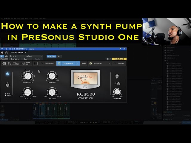 How To Make A Synth Pump in PreSonus Studio One