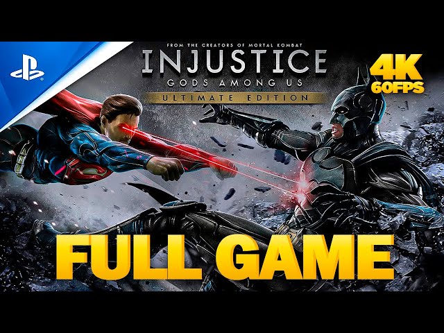 INJUSTICE Story Mode Full Game Walkthrough Gameplay | 4K 60FPS PS5