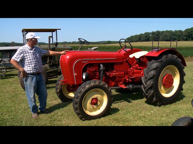 NOT A Classic Sports Car, THIS Is A COOL 1957 Porsche Farm Tractor. You Won't See Many Like This!