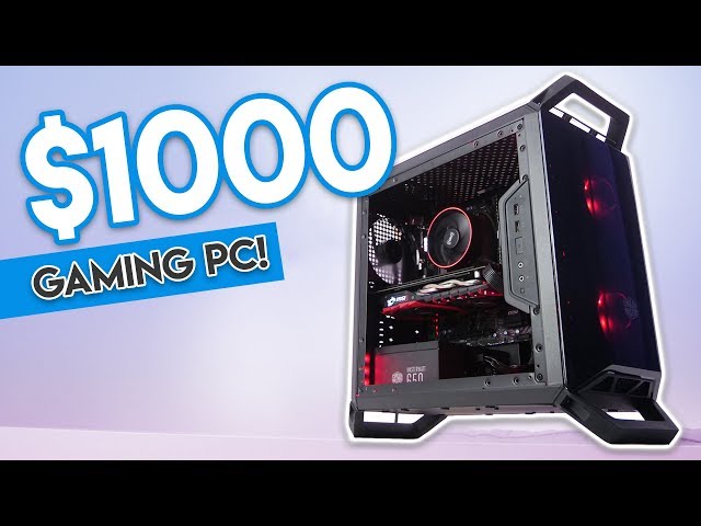 INSANE $1000 GAMING PC BUILD 2018! [1440p Gaming @ 60FPS!]