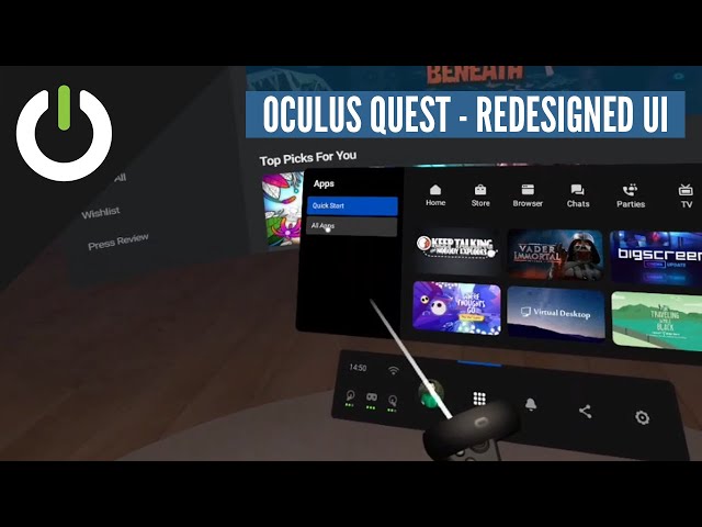 Oculus Quest - New Redesigned UI and Multiple Oculus Browser Windows