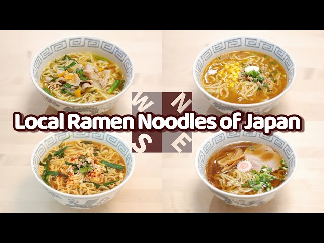 4 Easy Ways to Make Local Ramen in North, South, East, and West JAPAN