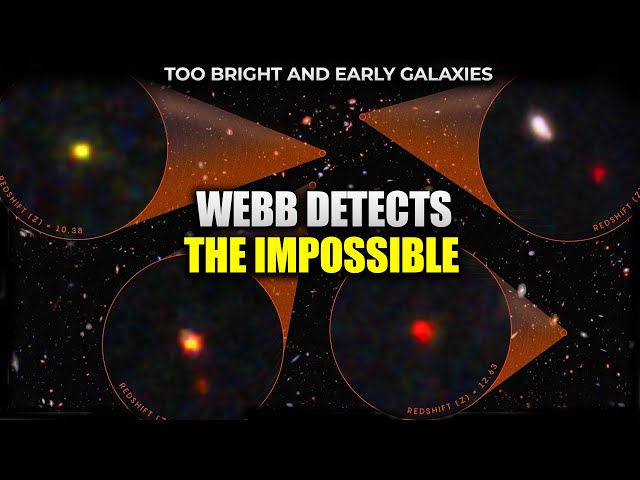 "There's Nothing We Can Do!" James Webb Telescope Discovers Galaxies that Shatters Our Cosmology