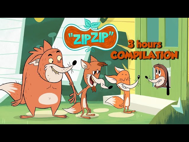 Zip Zip *Wash & his old buddies* 3hours Season 2 - COMPILATION HD [Official] Cartoon for kids