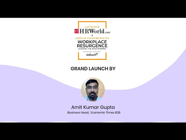 Grand launch by Amit Kumar Gupta, Business Head, ET B2B