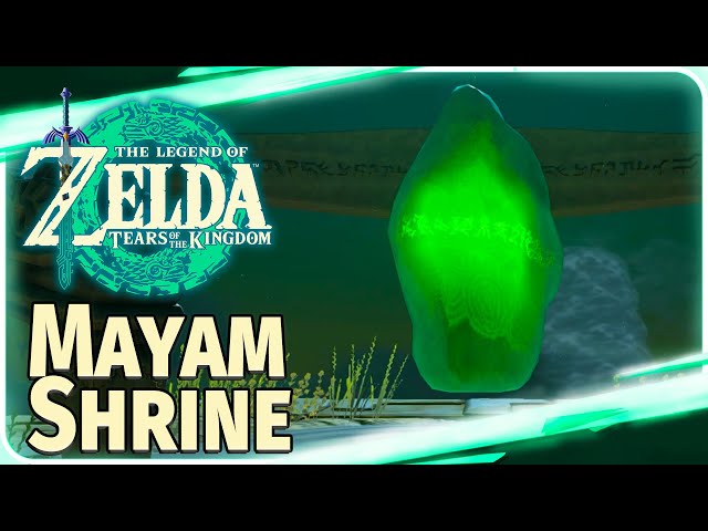 Mayam Shrine, The North Hyrule Sky Crystal The Legend of Zelda Tears of the Kingdom