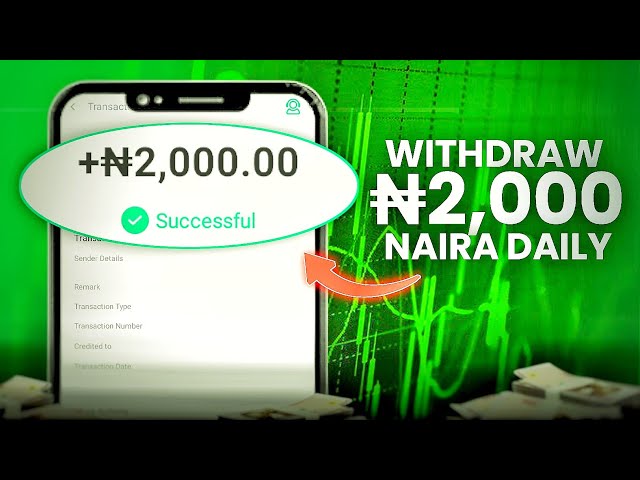 Withdraw ₦2,000 Daily From This App - Make Money Online In Nigeria 2024