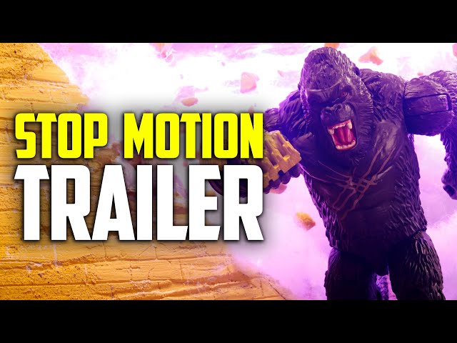 Godzilla x Kong: The New Empire Stop Motion Trailer