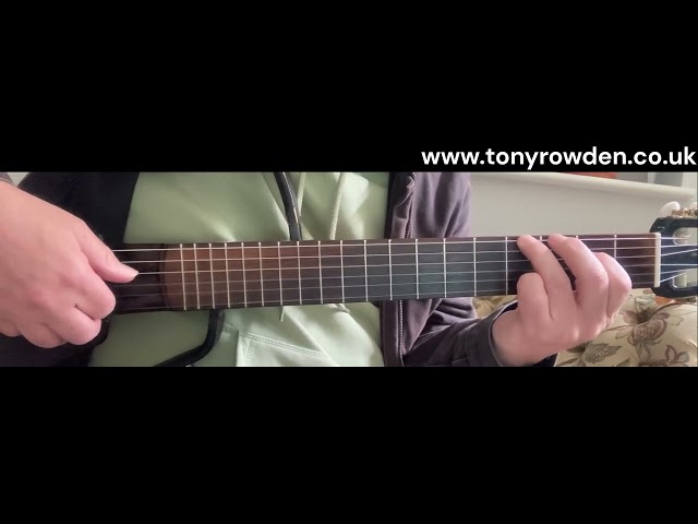 Edelweiss - Sound of Music fingerstyle guitar solo - link to TAB in description
