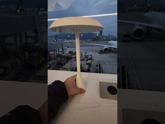 Hong Kong Airport Mysterious Lamp
