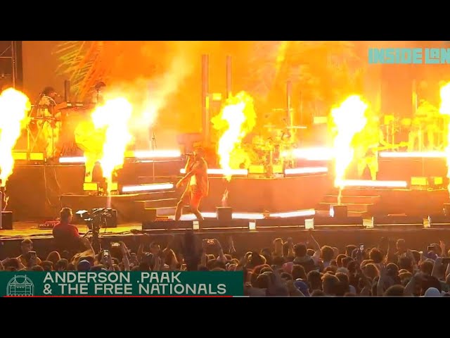 Anderson .Paak & The Free Nationals Live at Outside lands 2019
