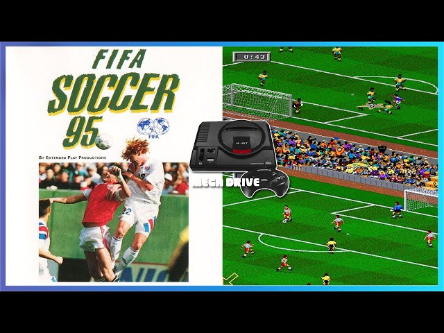 FIFA Soccer 95 - Sega Mega Drive (Genesis) gameplay on Mister FPGA