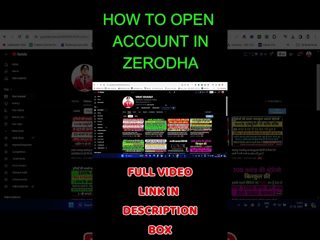 how to open zerodha account, how to put stop loss in zerodha, how to open account in zerodha,