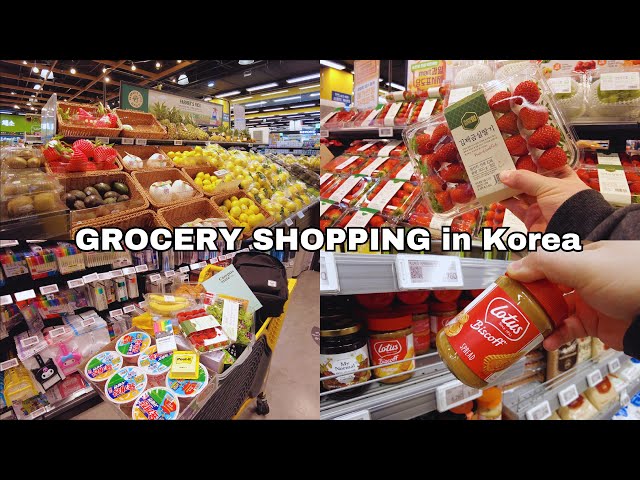 Grocery Shopping in Korea | Back To School | Grocery Food with Prices | Shopping in Korea