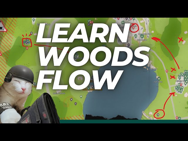 LEARN WOODS PLAYER FLOW AND HOTSPOTS - Escape From Tarkov