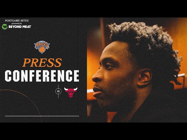 OG Anunoby | New York Knicks Postgame Press Conference | April 14th, 2024