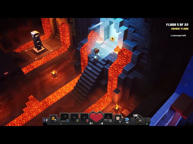 Minecraft Dungeons #78 (1/2) - Luminous Night THE TOWER 3 Floor 0-13 Apocalypse