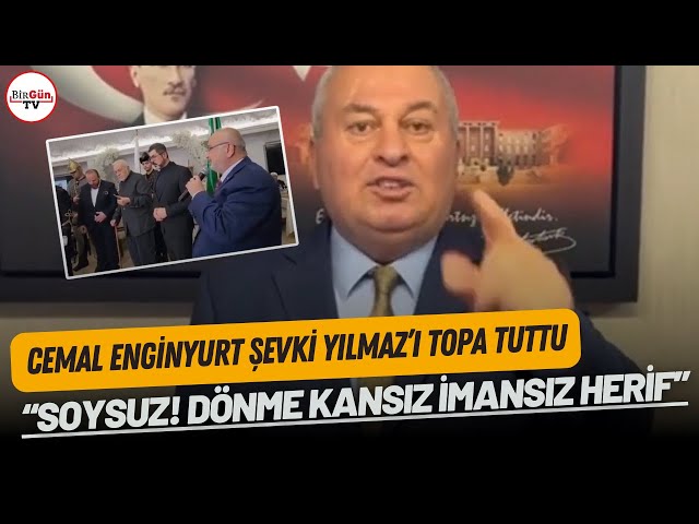 Cemal Enginyurt, Atatürk'e hakaret eden Şevki Yılmaz'ı topa tuttu: "Soysuz dönme"