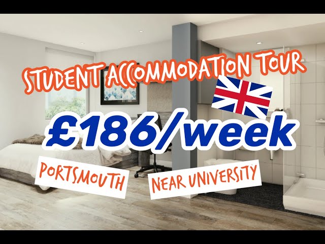 Discover Your Ideal Student Accommodation in Portsmouth City Centre! - Crown Place [Room Tour]