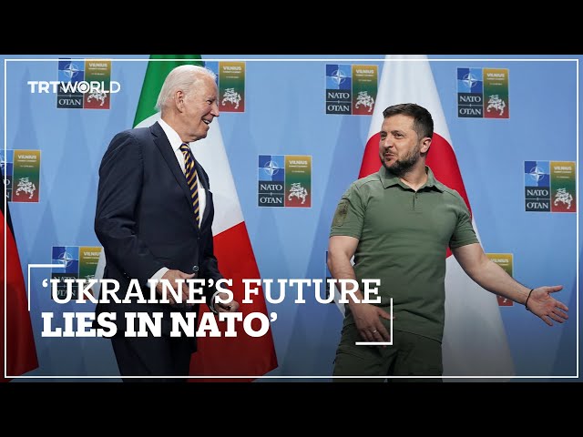 US President Biden: Allies agreed Ukraine's future is in NATO