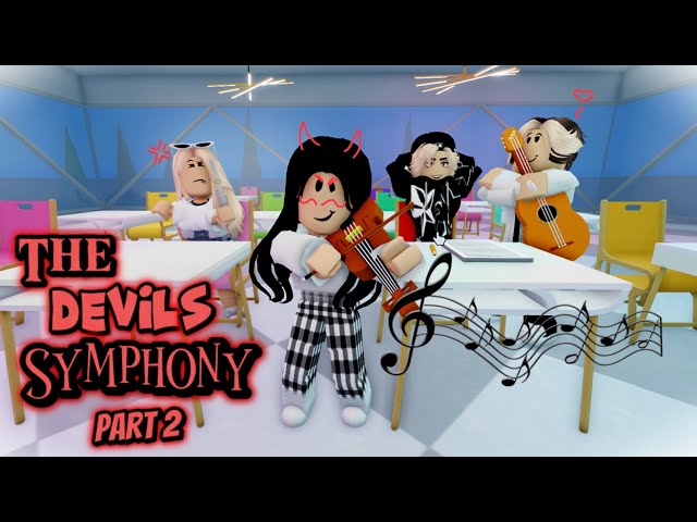 “The Devils Symphony”🎻~(Roblox LiveTopia Story~PART 2)~her enemy becomes jealous of her talents😡