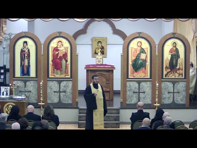 March 10, 2024 Sermon by Fr. Mark Makarios