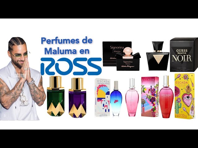 Llegaron los perfumes de Maluma a Ross 💜💚🙆‍♀️
