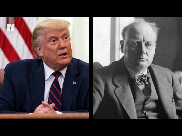 Trump Compares Himself To Winston Churchill