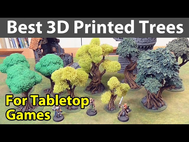 Best 3D Printed Trees for Tabletop Gaming