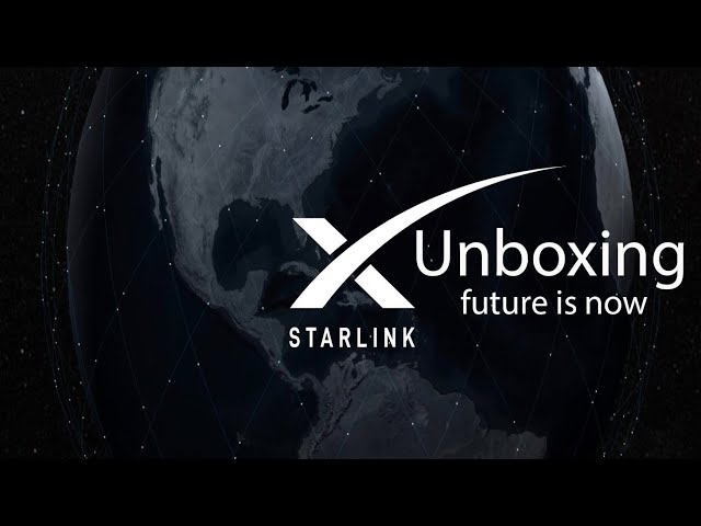 StarLink Unboxing. Welcome to the untethered future.