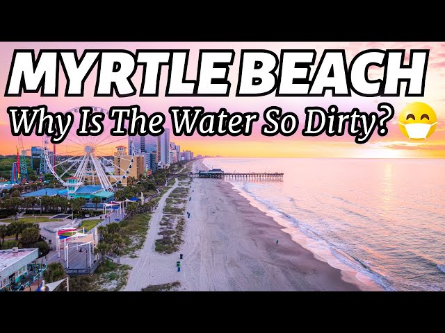 Myrtle Beach, Relaxing Walk At The Best Beach, Travel Vlog