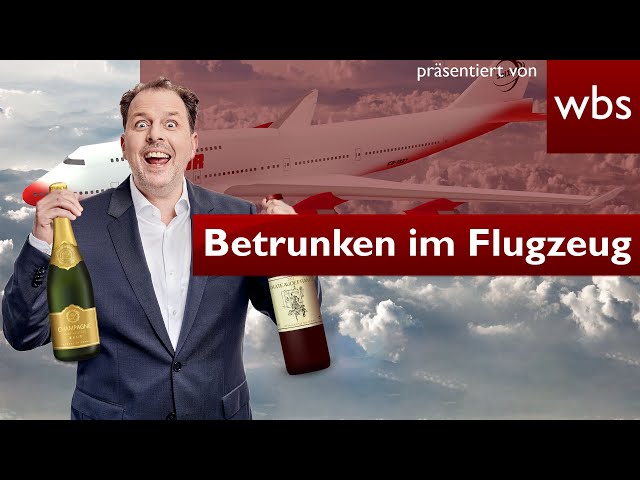 Betrunken im #Flugzeug: darf mich Airline rauswerfen? | Rechtsanwalt Christian Solmecke