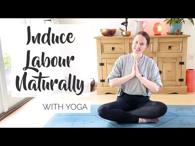 HOW I INDUCED LABOUR WITH YOGA | Yoga to help induce labour naturally with Laurie from LEMon Yoga