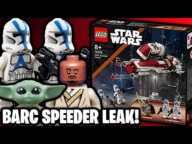 LEGO Leaks 2024: LEGO Star Wars 75378 BARC Speeder Escape mit Kelleran Beq! | LEGO News