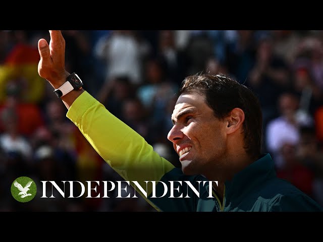 Watch again: Rafael Nadal speaks to the press about his future at French Open after injury