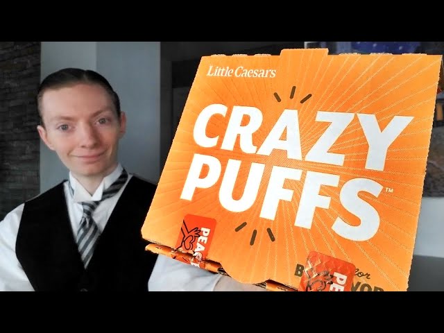 Little Caesars NEW Crazy Puffs Review!