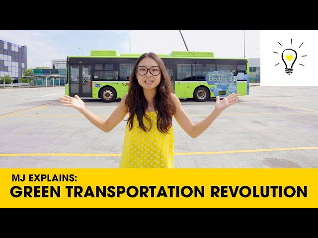 Exploring Singapore's Green Transportation Revolution with BioGirl MJ!