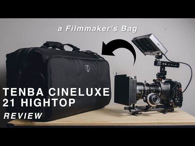 This Filmmaker’s Bag is Amazing and very Practical | TENBA CINELUXE 21 HIGHTOP REVIEW (BMPCC6K user)